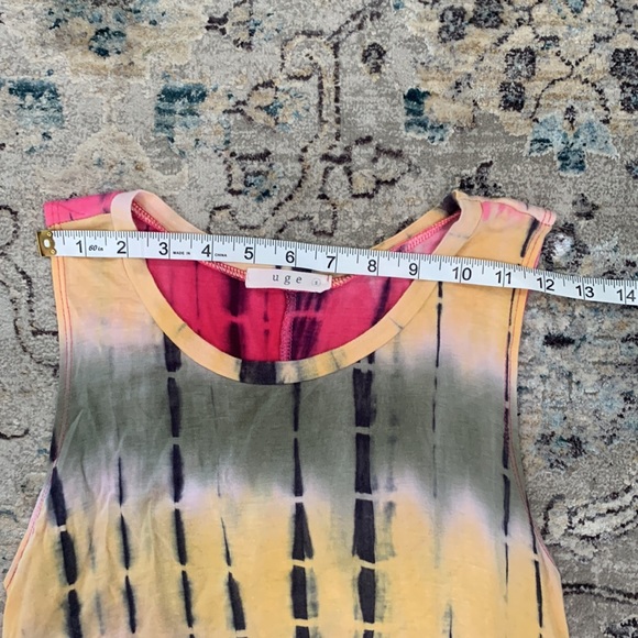 Bohemian Tie-Dye Style Flowy Summer Dress Small - Picture 15 of 16